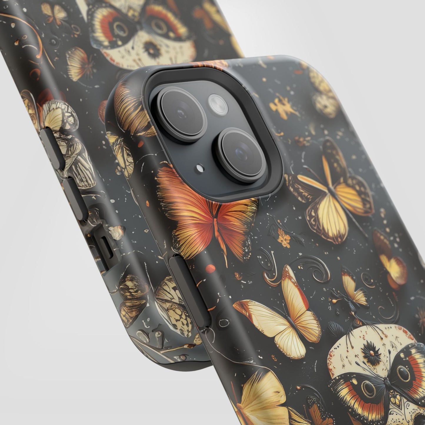 Creepy Doll and Butterflies | 90's Fairy Grunge | Impact Resistant Phone Case