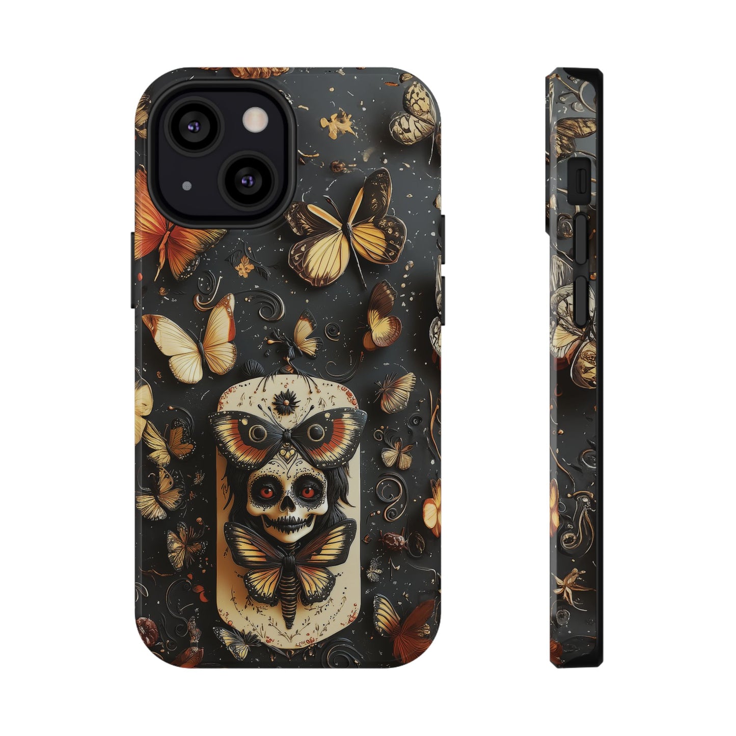 Creepy Doll and Butterflies | 90's Fairy Grunge | Impact Resistant Phone Case