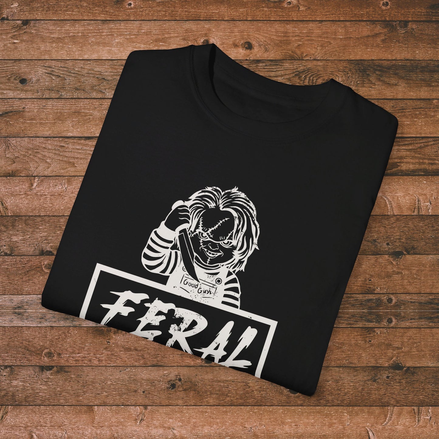 Feral Chucky Child's Play Vintage Y2k Clothing Cute Oversized Tshirt