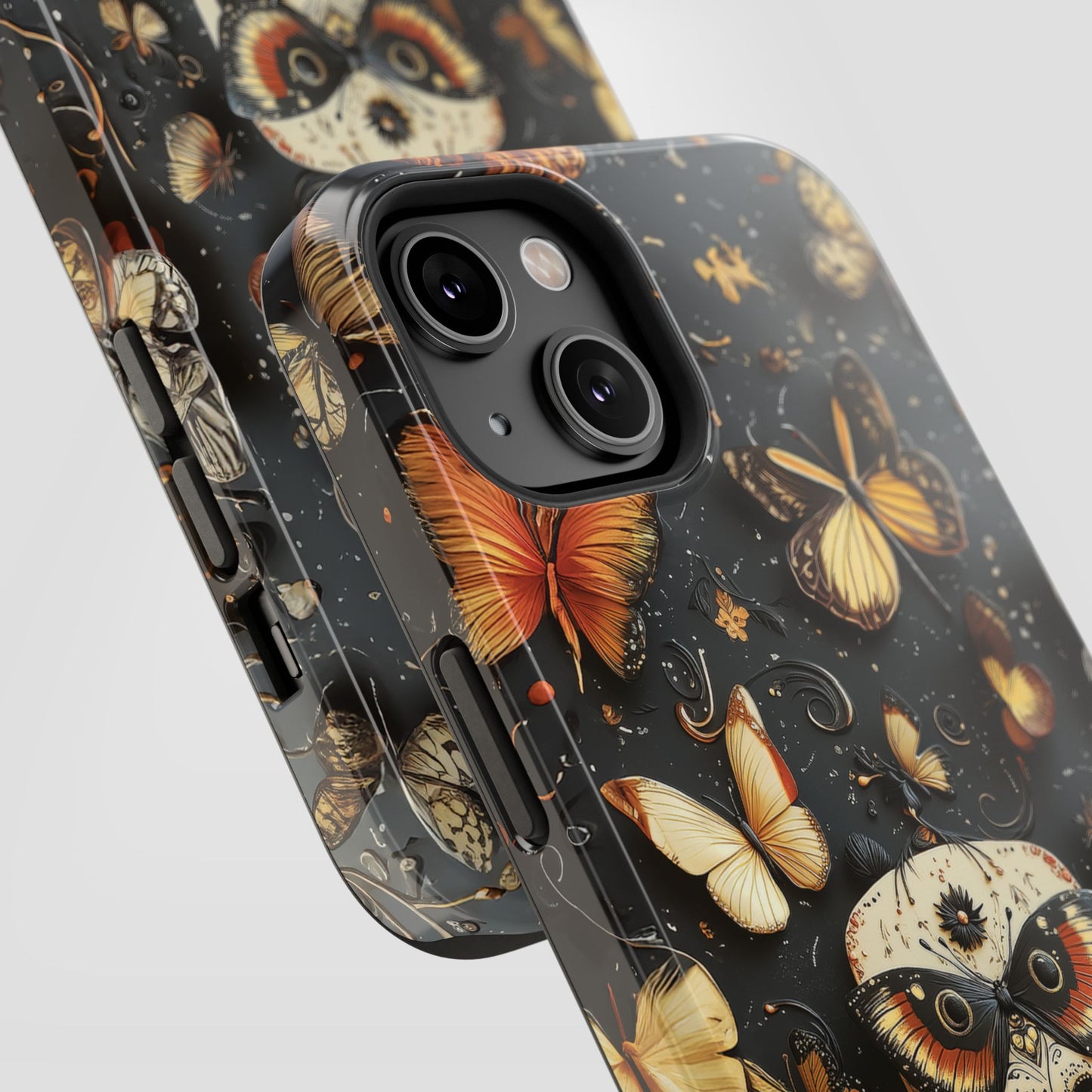 Creepy Doll and Butterflies | 90's Fairy Grunge | Impact Resistant Phone Case