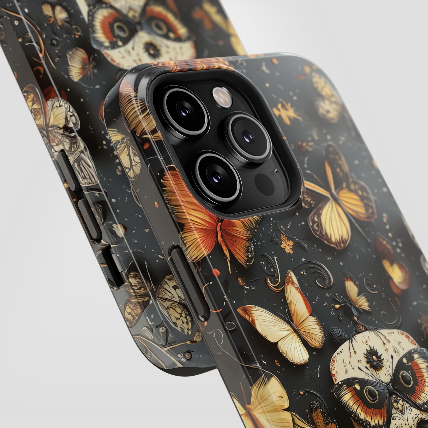 Creepy Doll and Butterflies | 90's Fairy Grunge | Impact Resistant Phone Case