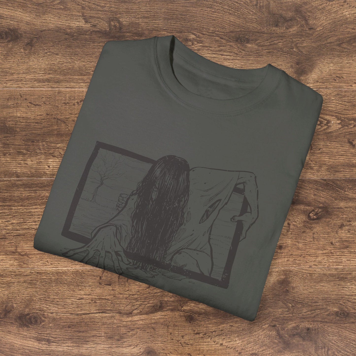 The Ring Horror Movie Vintage Y2k Clothing Cute Oversized Tshirt