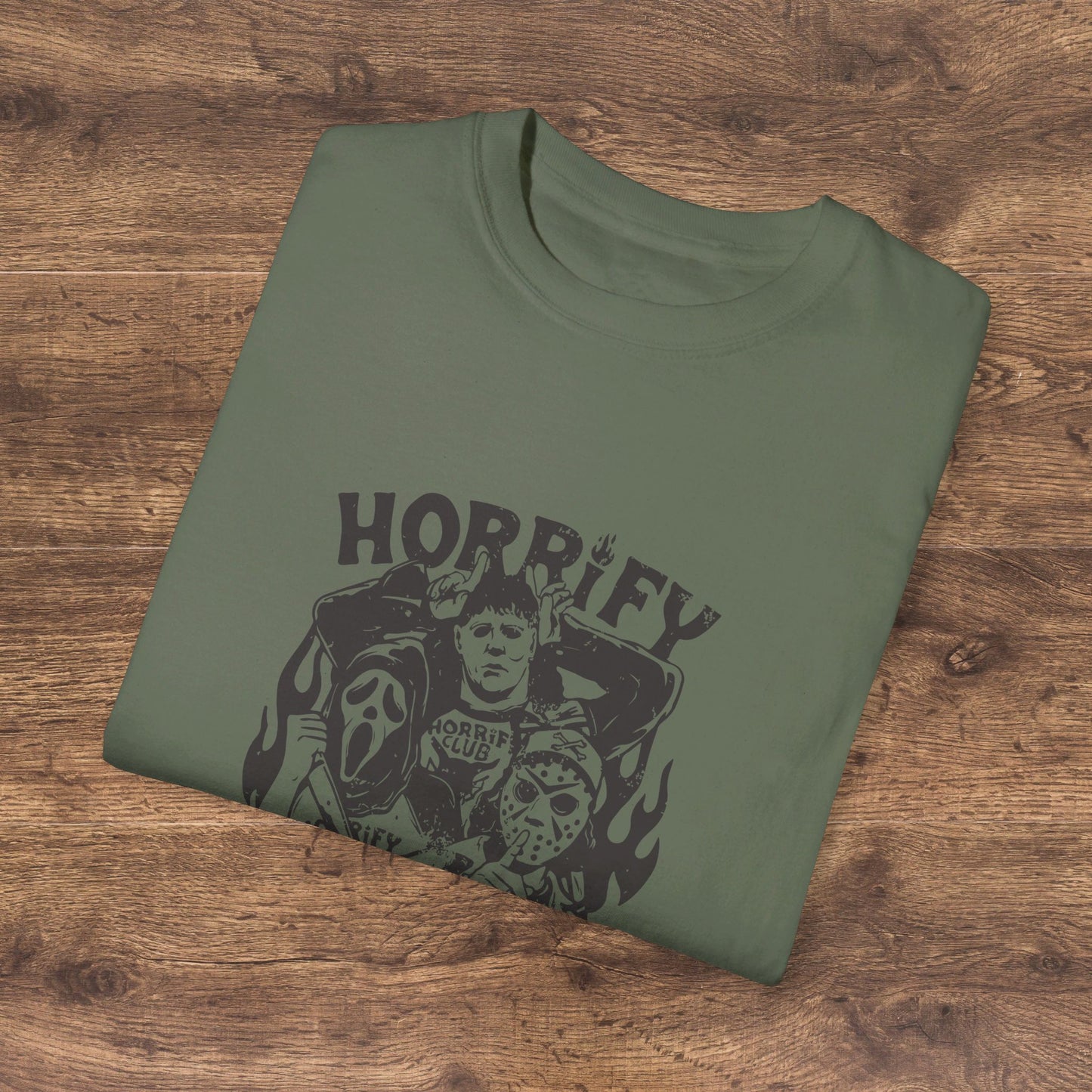 Horror Movie Club Vintage Y2k Clothing Cute Oversized Tshirt