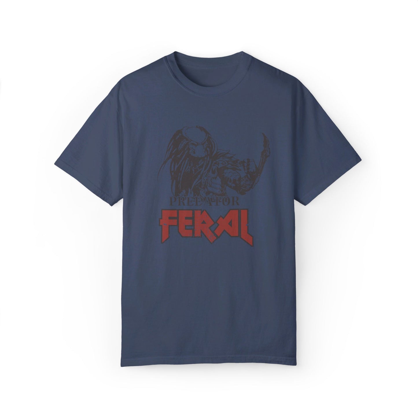 Feral Predator Vintage Horror Movie Y2k Clothing Cute Oversized Tshirt or Future Crop Top