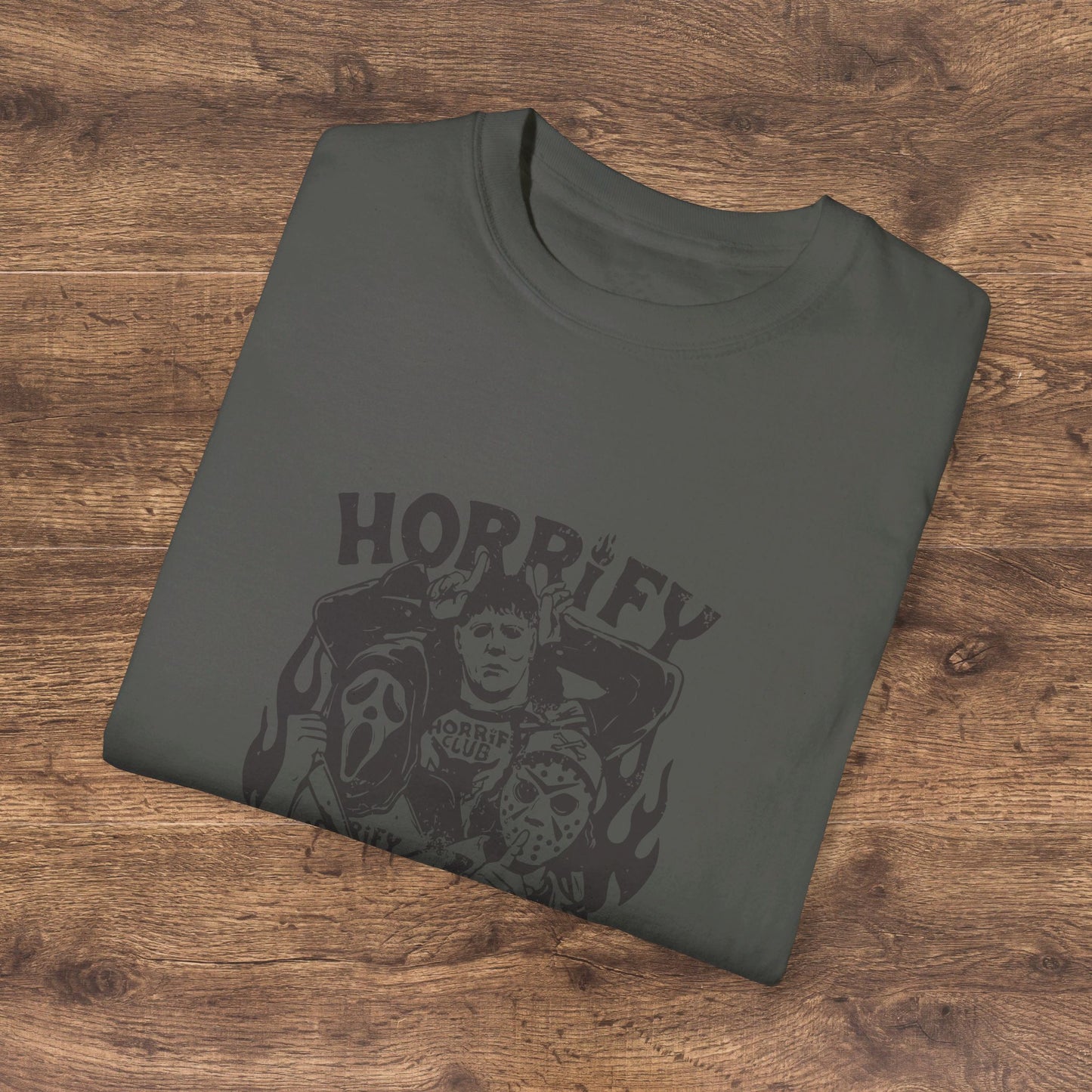 Horror Movie Club Vintage Y2k Clothing Cute Oversized Tshirt