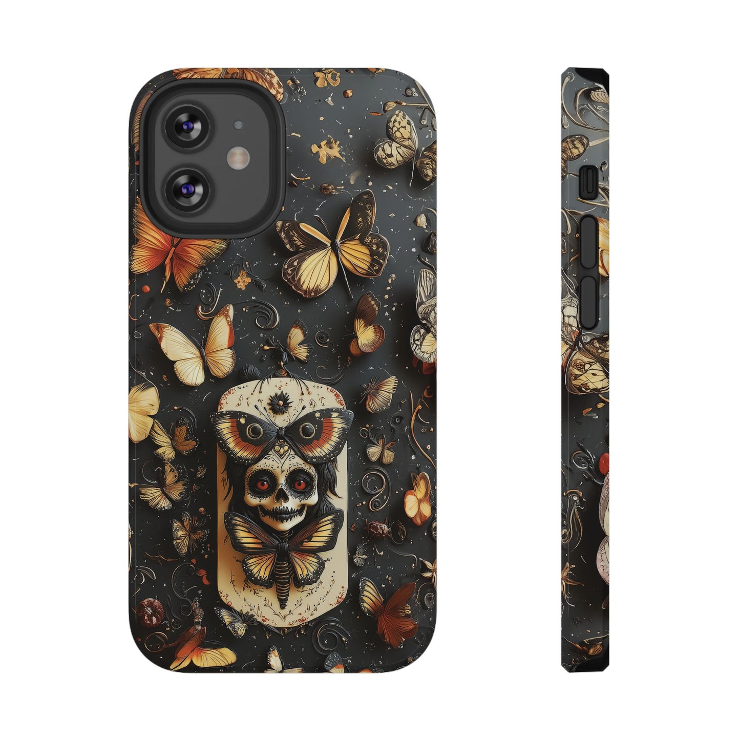 Creepy Doll and Butterflies | 90's Fairy Grunge | Impact Resistant Phone Case